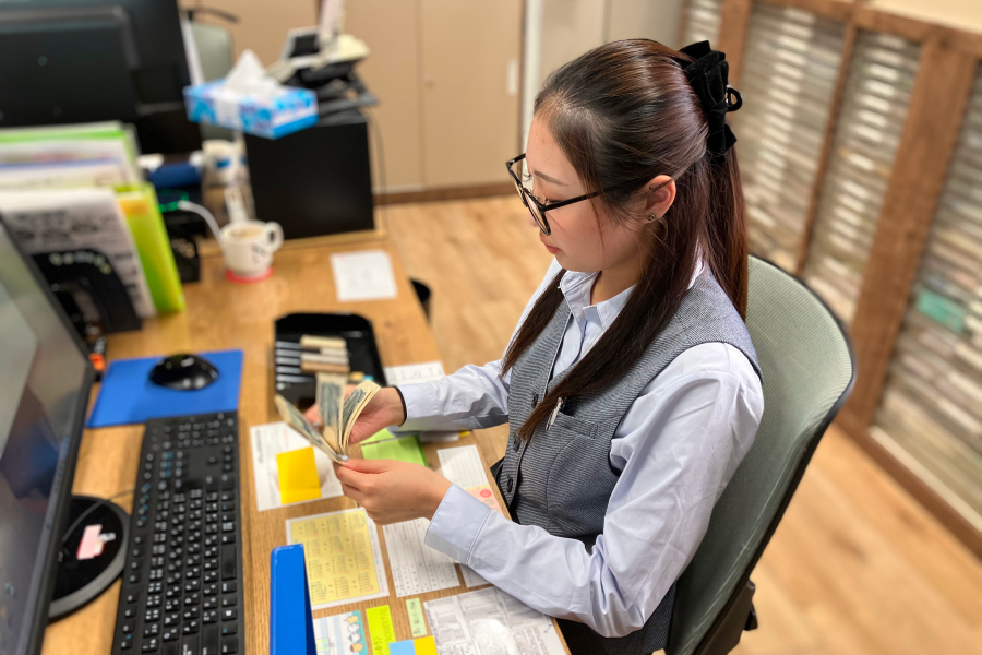 現金出納帳締め