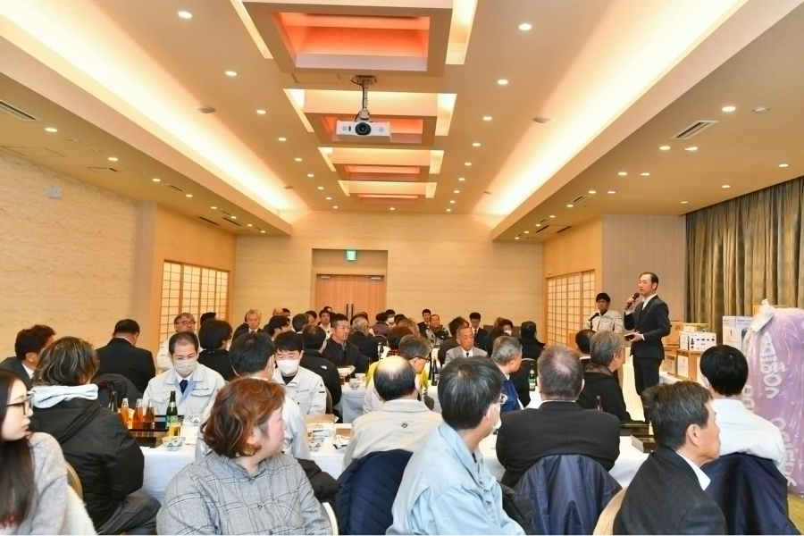 龍城神社で新年会